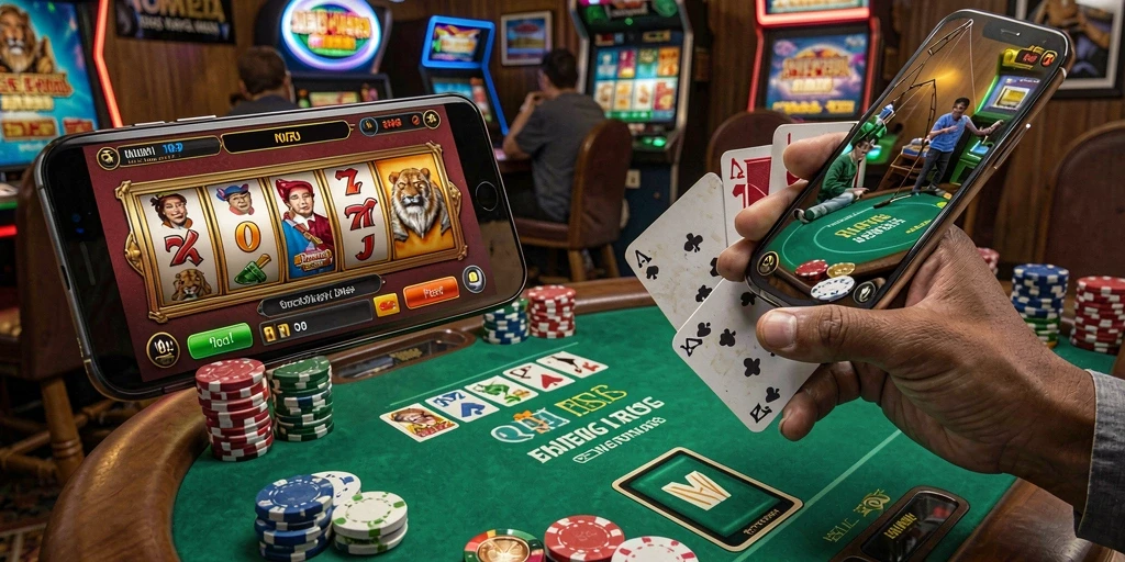 Tampilan menu utama DEWAGARUDA yang menarik dan user-friendly.