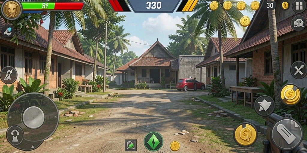 Tampilan antarmuka utama GN777 yang menarik.