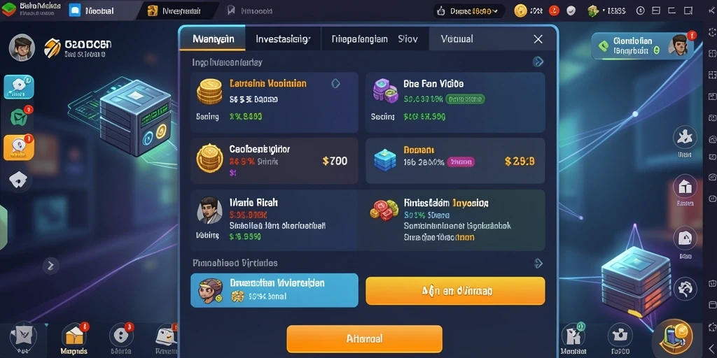 Tampilan menu utama yang intuitif dan menarik.
