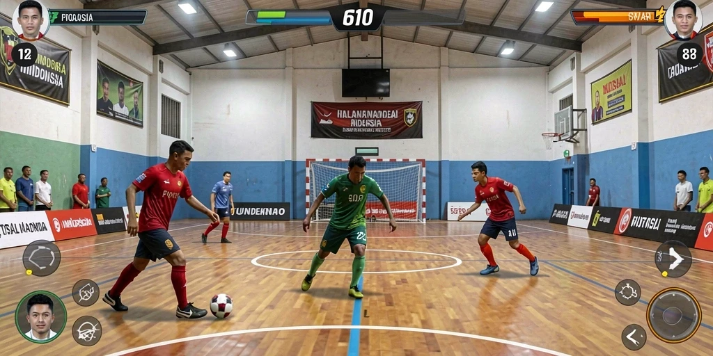 Tampilan antarmuka yang intuitif dan user-friendly.