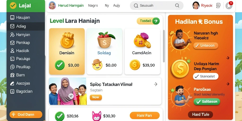 Interface yang ramah pengguna dan mudah dinavigasi.