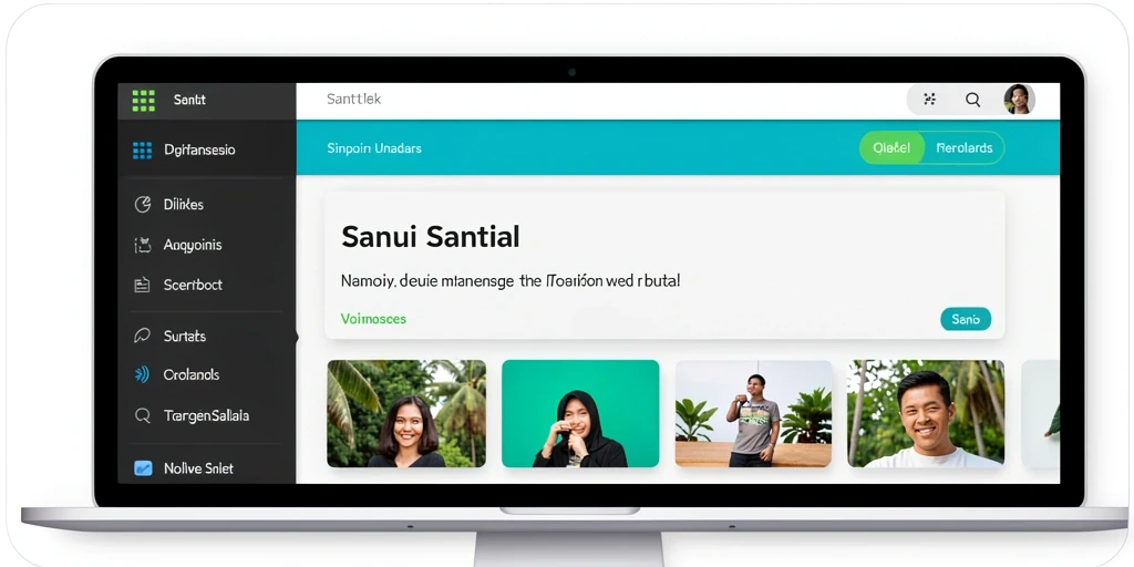 Tampilan antarmuka pengguna yang intuitif dan menarik.