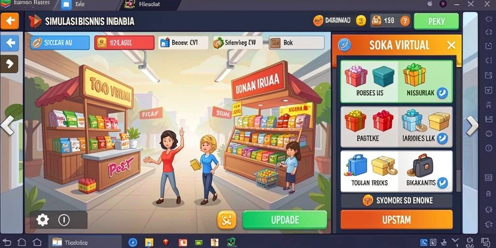 Tampilan antarmuka yang user-friendly dan menarik.
