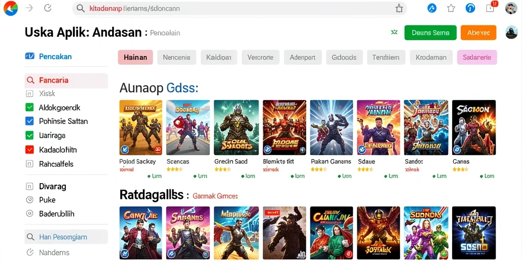 Tampilan antarmuka yang mudah digunakan.