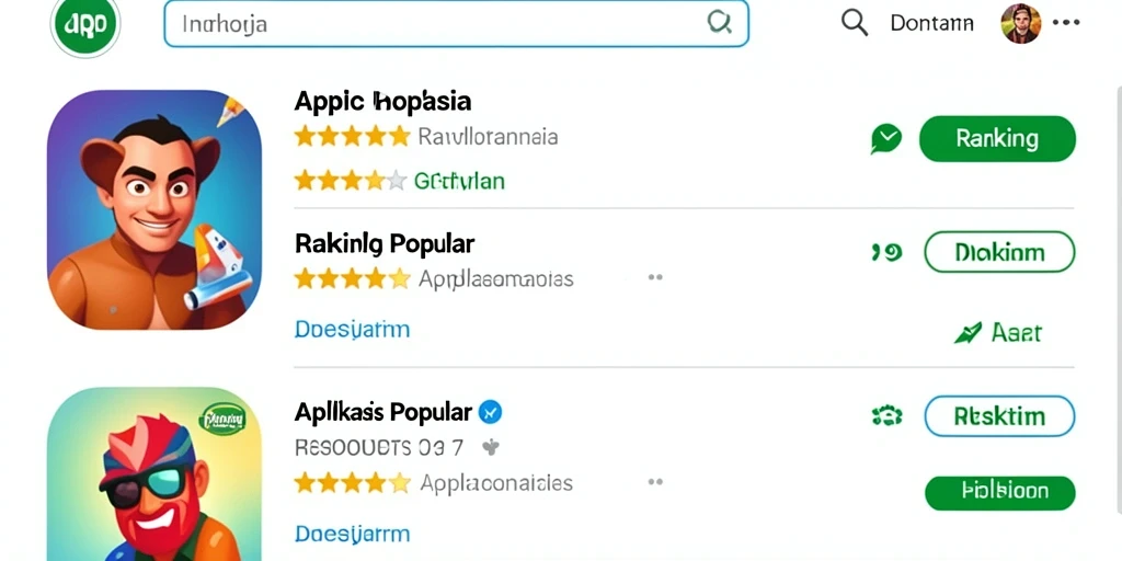 Tampilan antarmuka yang modern dan menarik.