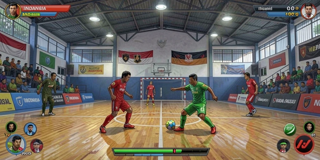 Antarmuka aplikasi yang menarik dan user-friendly.