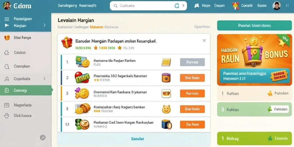 Tampilan antarmuka yang ramah pengguna.